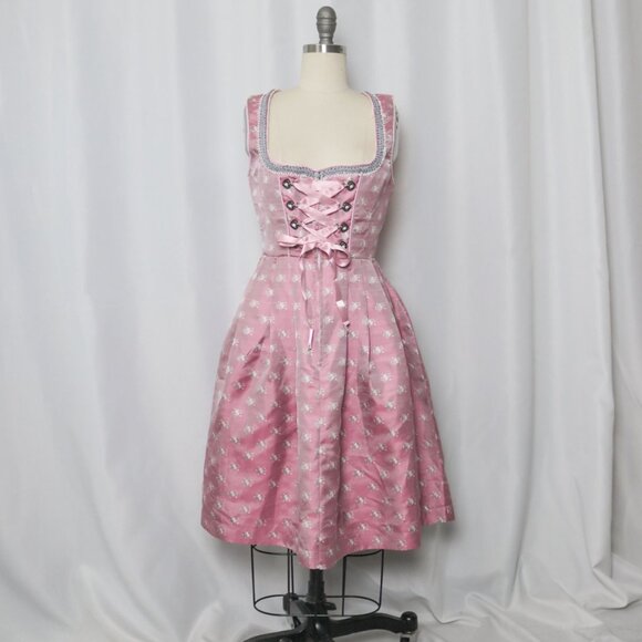 New floral embroidered dirndl dress - Picture 3 of 4